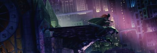 红发斗篷造型 《蝙蝠女》电影公布主角艺术设定图