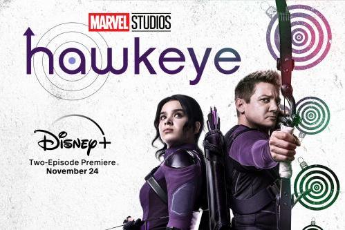 漫威超英新剧《鹰眼》发布新海报 定档11月24日Disney+上线