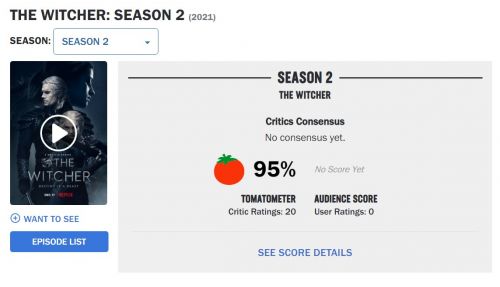 《巫师》真人剧第二季IGN评分7分 杰洛特仍是最好的角色