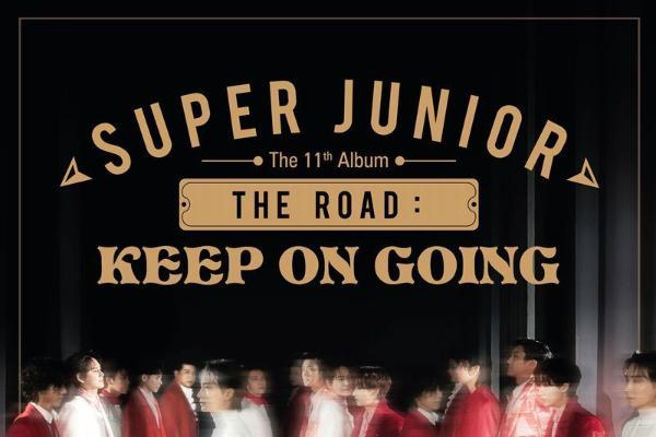 SUPER JUNIOR将于今天公开正规11辑Vol.1《The Road : Keep on Going》