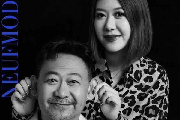 姜武姜可心父女拍时尚大片 温馨画面诠释“爸”气父亲节