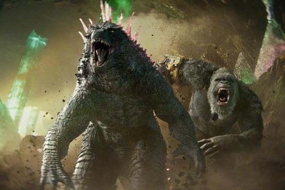 《哥斯拉大战金刚2》发新剧照 两大巨兽携手作战