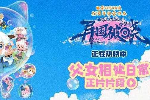《喜羊羊与灰太狼之异国破晓》寓教于乐获好评 亲子观影暖心之选