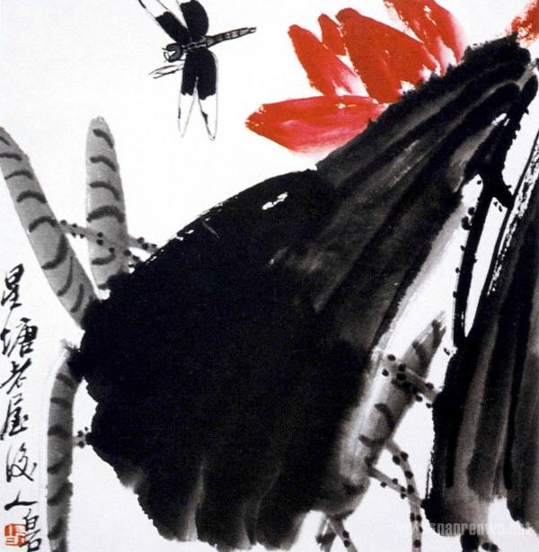 中国画构图形式美中关于烘托主体作用的背景处理介绍