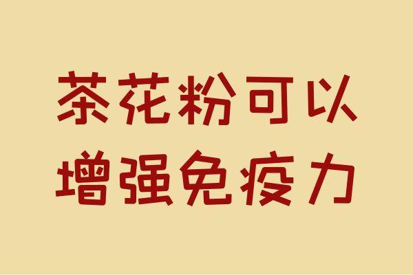 茶花粉的功效与作用及禁忌有哪些？