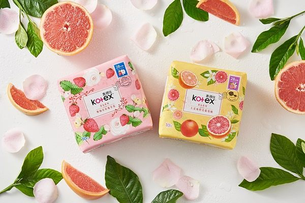 Kotex「摩纳哥玫瑰草莓」、「大溪地橙花葡萄柚」度假香氛报到 ! 带你秒飞度假胜地体验伪出国 !