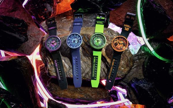网美系手表！Swatch星空表超好搭，超优惠，一支双表带价直接带走两支！