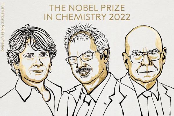 2022年诺贝尔化学奖公布：三名科学家分享，沙普利斯梅开二度