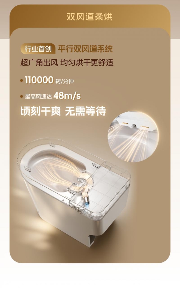法恩莎T71智能坐便器 | 五重净菌 使用前后都洁净