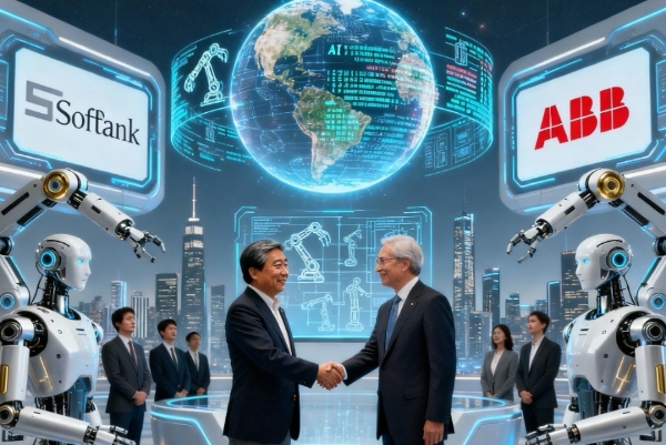 软银54亿“鲸吞”ABB机器人业务，构建物理AI全产业链条