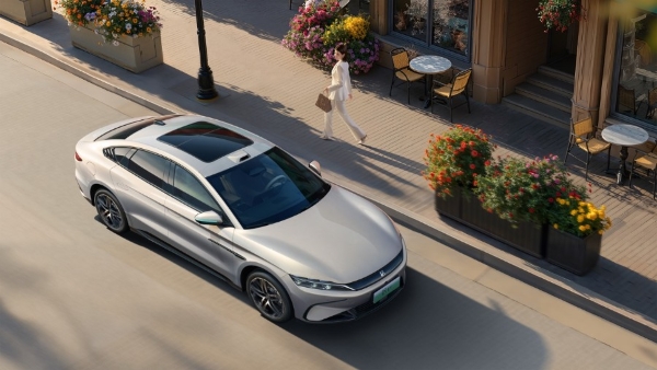 比亚迪汉EV长续航版上市，百公里电耗低至10.6kW·h，补贴后17.38万起售