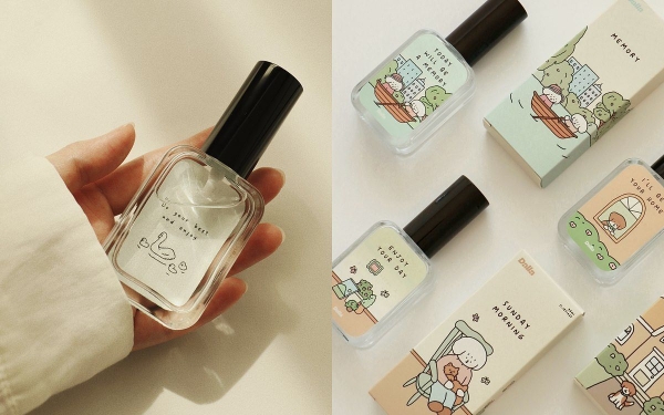 小资香氛入门首选！香氛品牌Dalla携手泰国插画家推出3款香味系列，扩香、淡香水，宝宝香气让人着迷