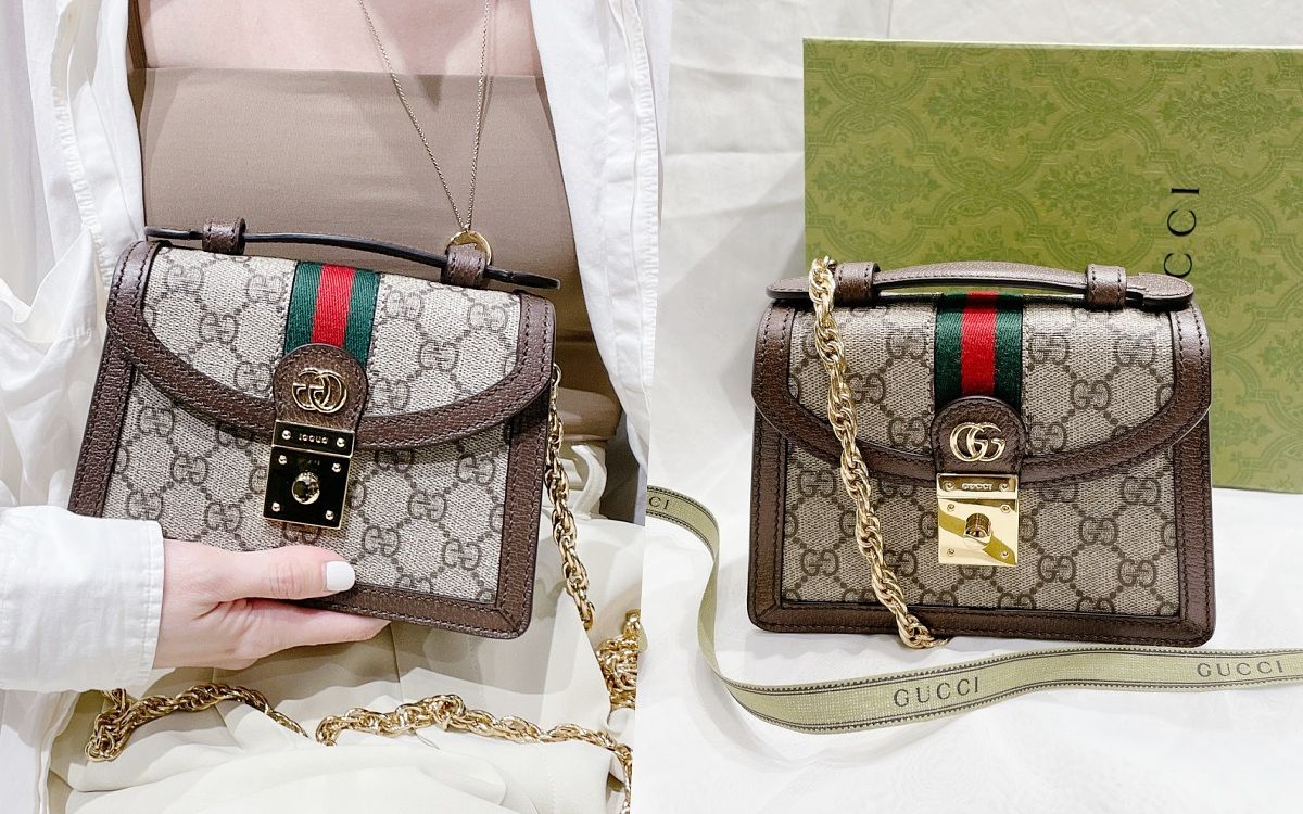 GUCCI Ophidia GG mini shoulder bag