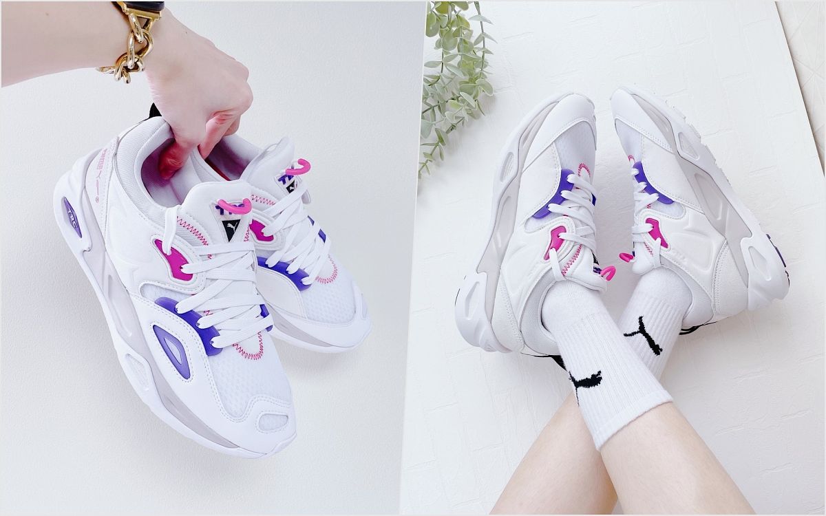 PUMA TRC Blaze长腿指定爆款！新色号「莓果奶霜紫」满满仙女气质、腿长无限飚升必须入手！