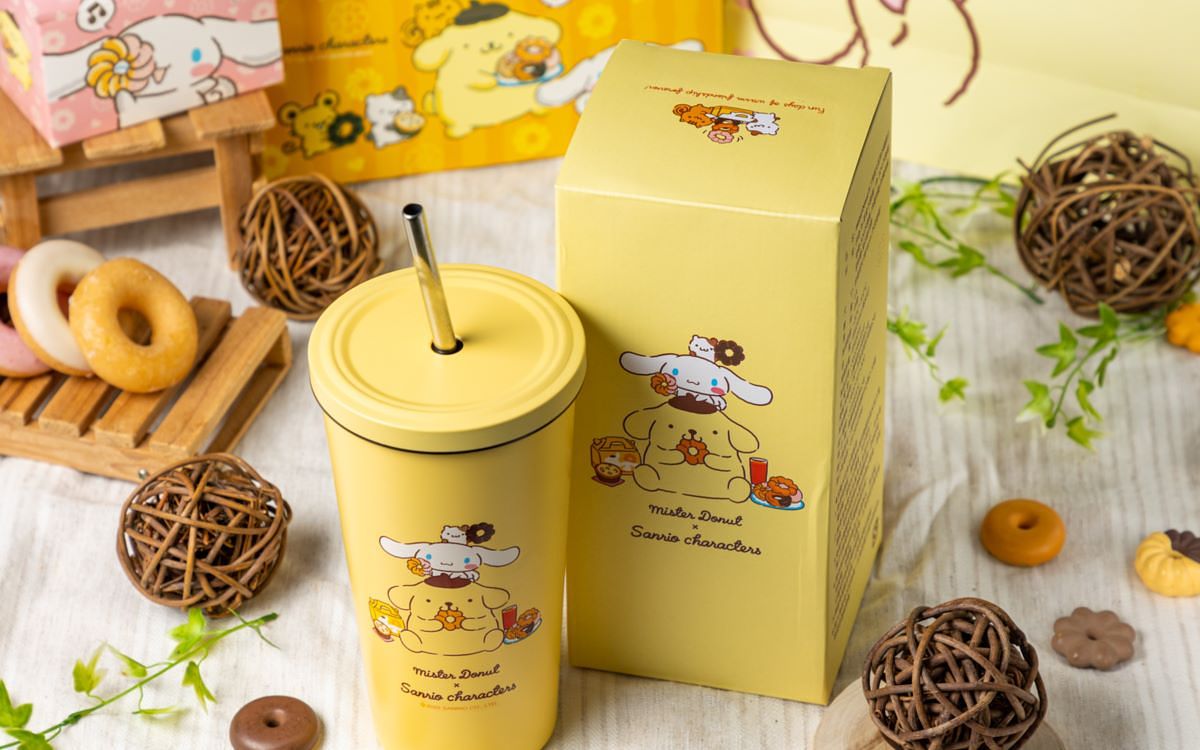 Mister Donut x三丽鸥「大耳狗、布丁狗」甜甜圈!5款起司甜甜圈同步限时登场