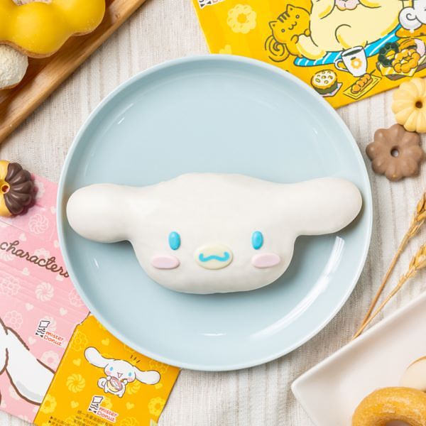 Mister Donut x三丽鸥「大耳狗、布丁狗」甜甜圈!5款起司甜甜圈同步限时登场