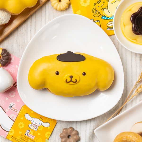 Mister Donut x三丽鸥「大耳狗、布丁狗」甜甜圈!5款起司甜甜圈同步限时登场