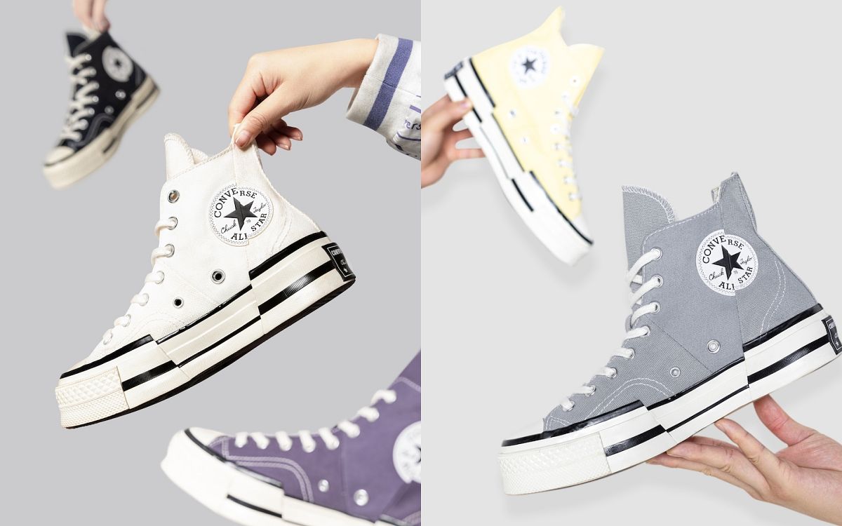 Converse厚底帆布鞋5选：All Star、Chuck1970…增高超显腿长、穿搭必备不败王者