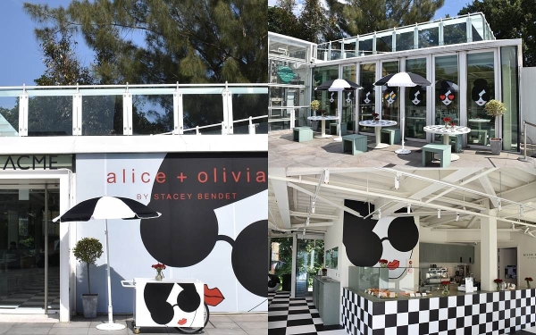 CAFE ACME x alice + olivia露天咖啡厅太可爱！全新餐点于北美馆门市限定贩售