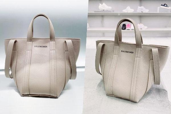 官网默默热卖！Balenciaga巴黎世家「燕麦奶色」托特小包，双提把背带多way背法，实用度&质感都太惊人