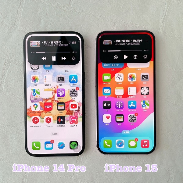 苹果iPhone 15 VS. iPhone 14 Pro该买哪支？相机功能、传输、重量差別一次看！
