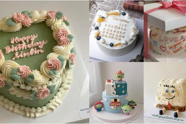 韩系定制化造型蛋糕推荐：复古优雅手绘风、生日婚礼蛋糕，纪念日庆祝惊喜感爆棚