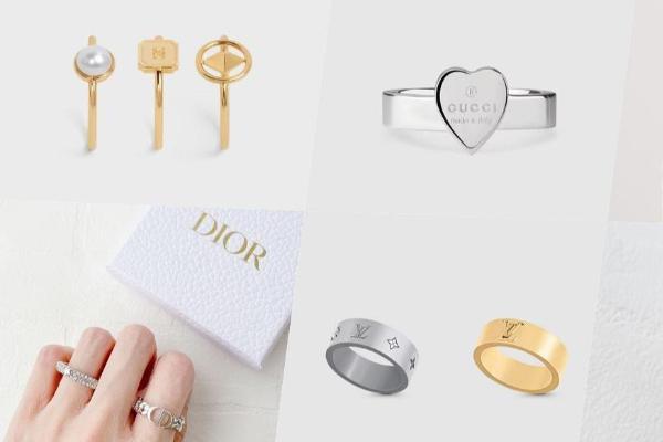 2023女士戒指品牌推荐：GUCCI爱戒指、LV、Dior新款太梦幻！名牌戒指品牌官网价格整理一次看！