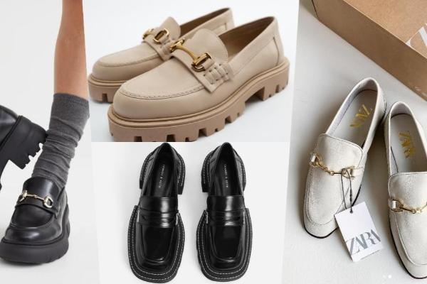 12款千元厚底乐福鞋推荐：ZARA、小CK、D+AF...方头、白色都超好穿搭女生必入手！
