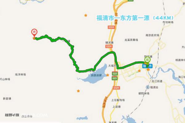 福清大化山自驾线路图片