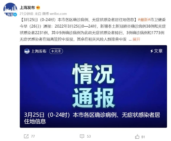 上海昨日新增本土38+2231，北京24日首次无新增本土感染者，昨日新增2例感染者，具体是什么情况？