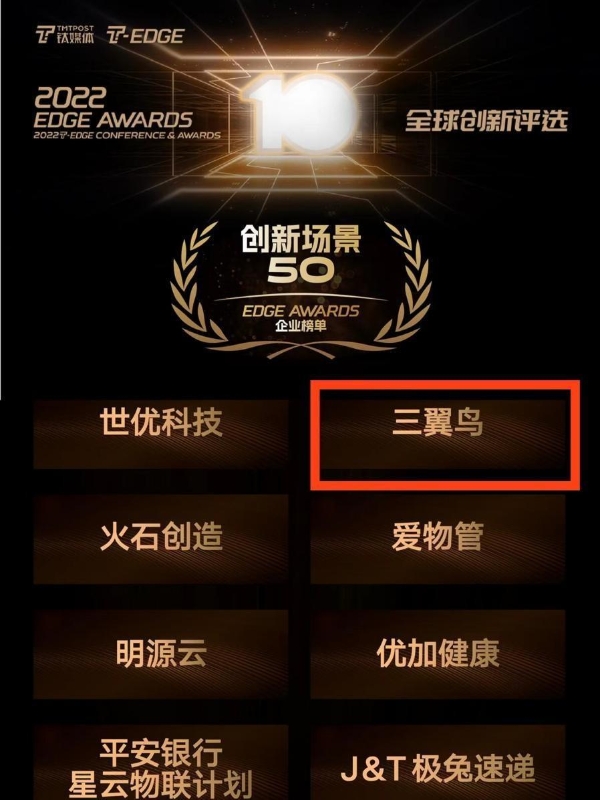 行业唯一！三翼鸟连得2项大奖，获行业用户双认可