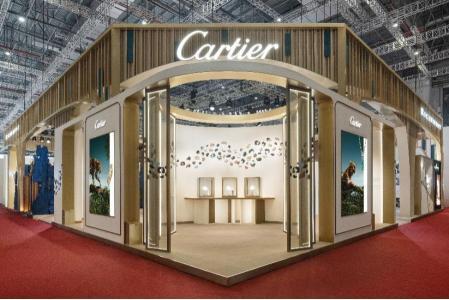 卡地亚与猎豹：风格视野 ——卡地亚连续六年参展中国国际进口博览会