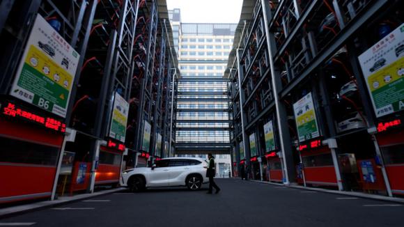 深圳伟创建成浙江最大规模垂直循环车库！ 