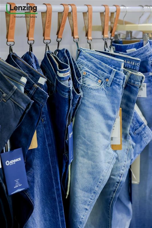 天丝™莱赛尔-HV100纤维中国首秀！兰精集团“绿动”2026intertextile春夏展 