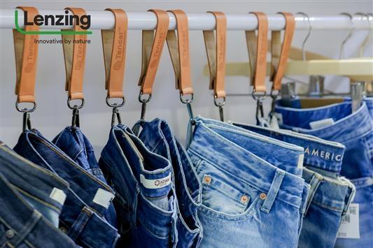 天丝™莱赛尔-HV100纤维中国首秀！兰精集团“绿动”2026intertextile春夏展 