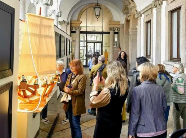 米兰艺术周·现场丨千年舟「船」抵米兰，《汇》启东方文明的破浪时刻 