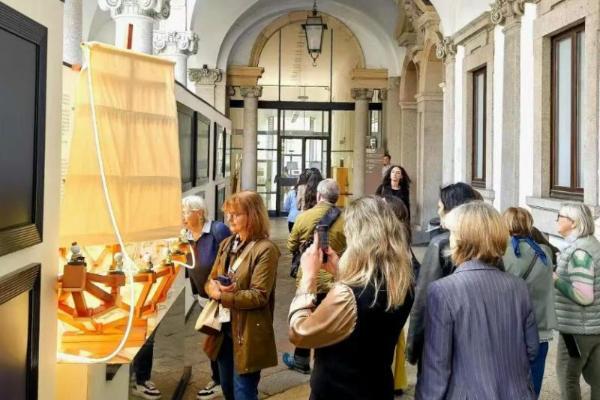 米兰艺术周·现场丨千年舟「船」抵米兰，《汇》启东方文明的破浪时刻 