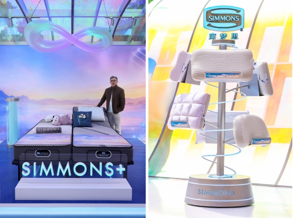 Simmons®席梦思「源梦奇际：1+1 =∞」 睡眠空间登陆上海久光 