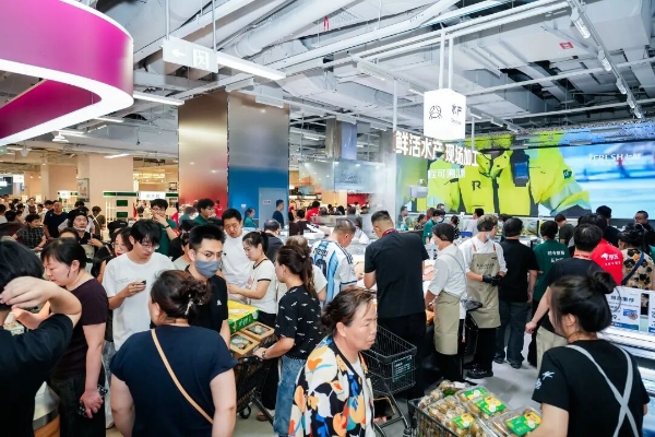 京东七鲜超市山西首店开业，我们去现场看了看