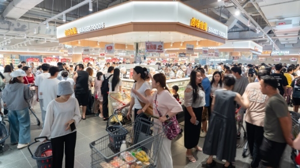永辉调改提速：单店13天销售额超1700万，自有品牌占比超40%