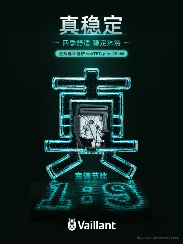 全预混真冷凝，威能ecoTEC冷凝炉系列服务中国家庭采暖升级