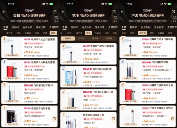 深层清洁牙缝，锐舞喷气牙刷与戴森电动牙刷CameraJet的不谋而合：国货创新值得被看见 