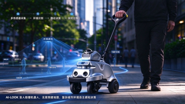 融聚合力 向光而行｜山东朱葛机器人完成pre-A轮融资，财投+产投加速驱动AI LOOK盲人助理机器人规模化落地