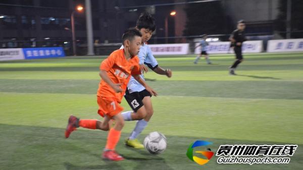 贵阳市青少年足球联赛 贵州追风小将4-0黔之星U10