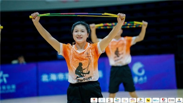 “潮动三月三·民族体育炫”2024年全国跳绳联赛（广西北海站）盛大开幕