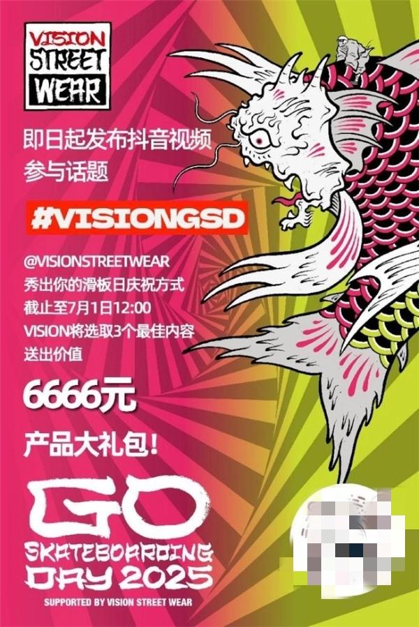 2025世界滑板日｜和 VISION STREET WEAR 一起滑 #VISIONGSD