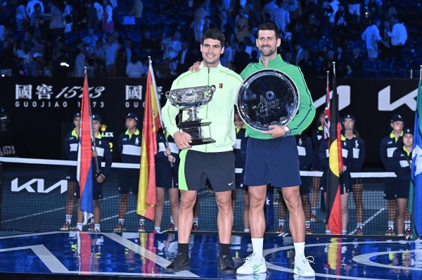 澳网新王诞生！阿尔卡拉斯击败德约科维奇成就全满贯伟业 