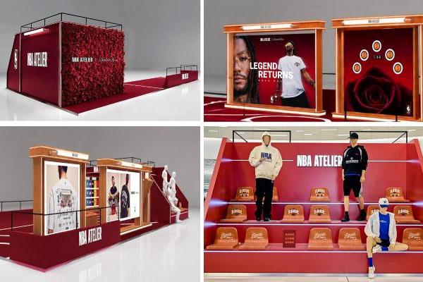 以花为序，玫瑰赴杭丨NBA ATELIER「玫瑰绽放，传奇归来」限时快闪