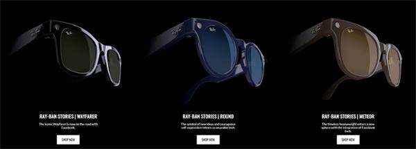299美元！Facebook与雷朋联手打造的智能眼镜正式上市
