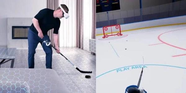 支持室内打曲棍球：VR曲棍球游戏「Hockey VR」已登陆App Lab